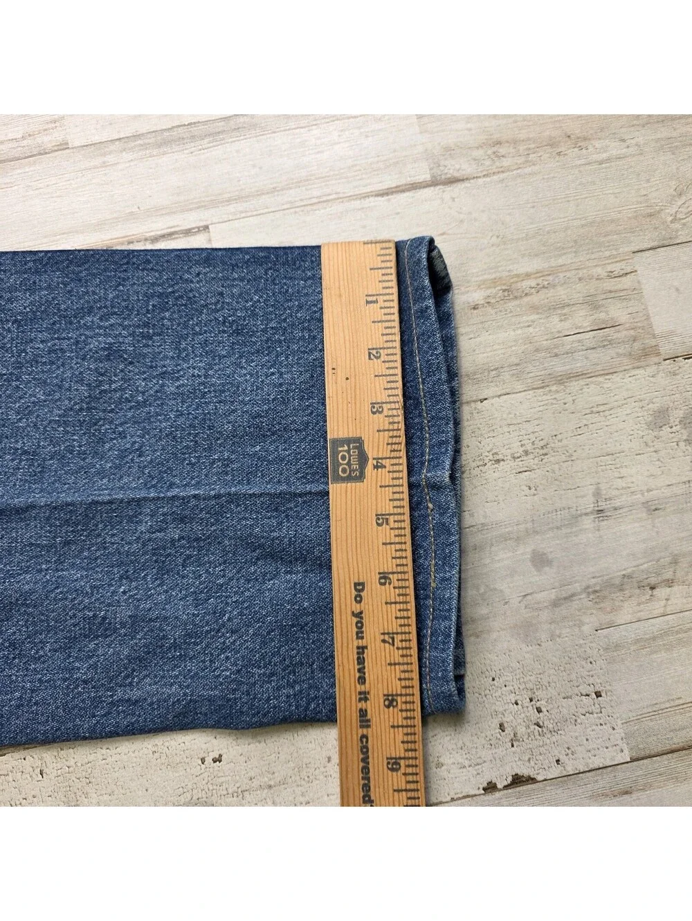Wrangler Jeans Men 35x32 Blue 13MGSHD Cowboy Cut Denim Workwear George Strait